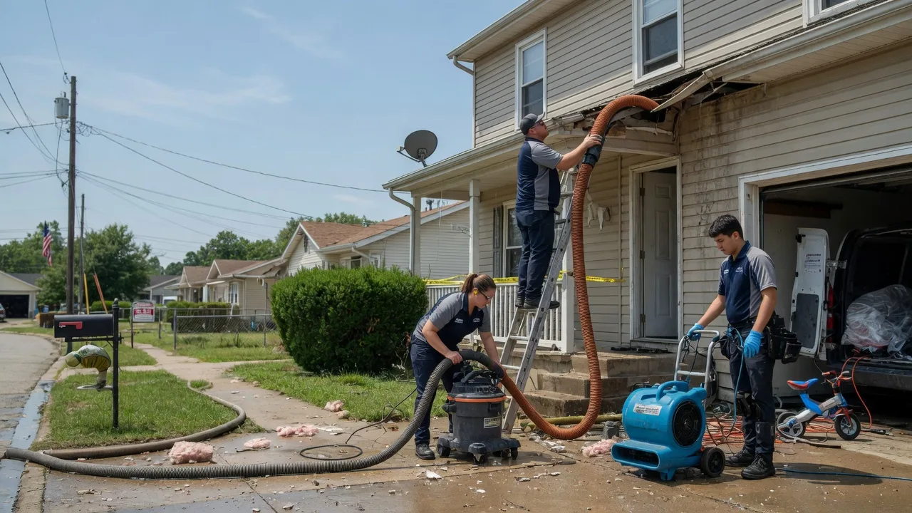 Water Damage Restoration in Belleville, MI near me